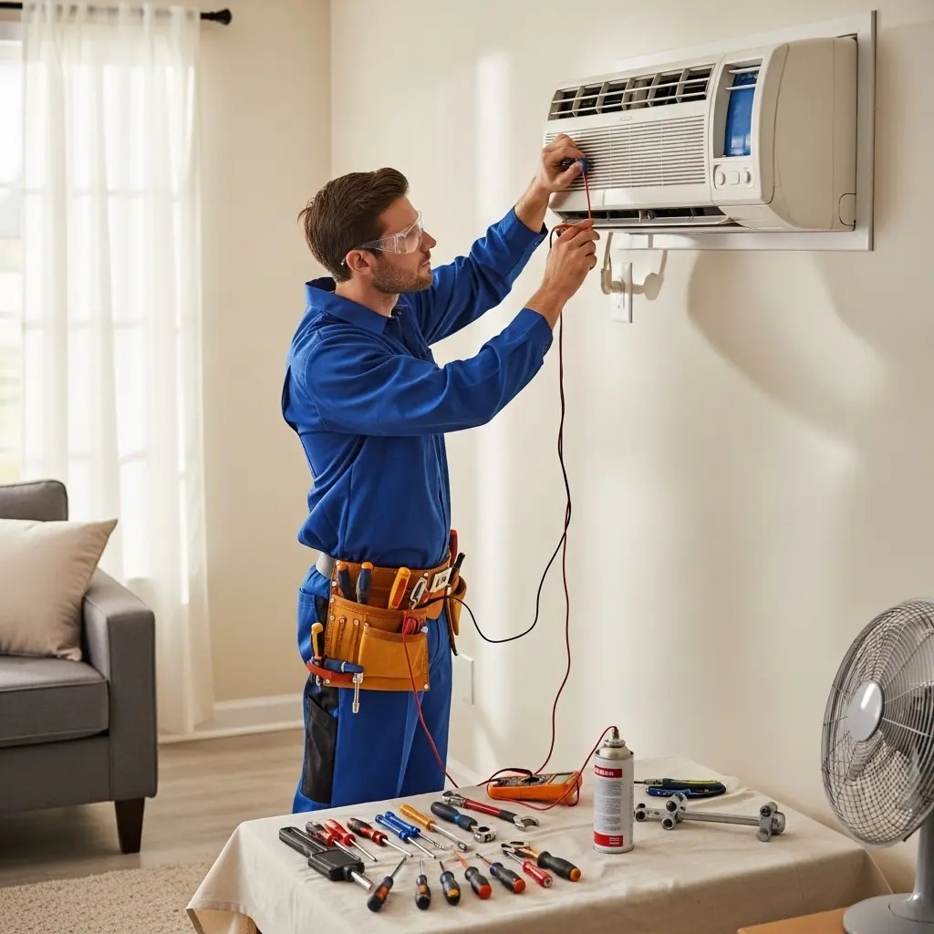 Kartepe Grundig Grundig klima gaz dolumu ve bakım – Enerji verimliliği artırıldı. - Teknik servis örneği